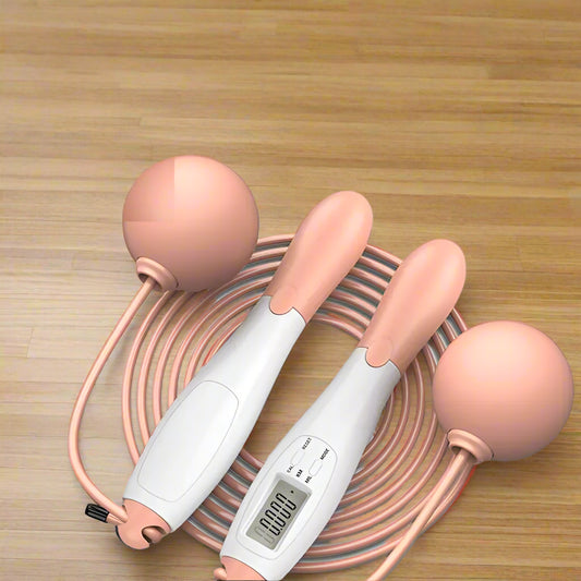 Smart Wireless Jump Rope with Weighted Ball and Counter