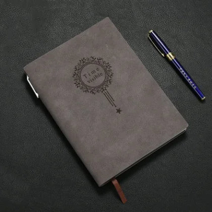 Elegant A5 Business Journal in Vintage Style