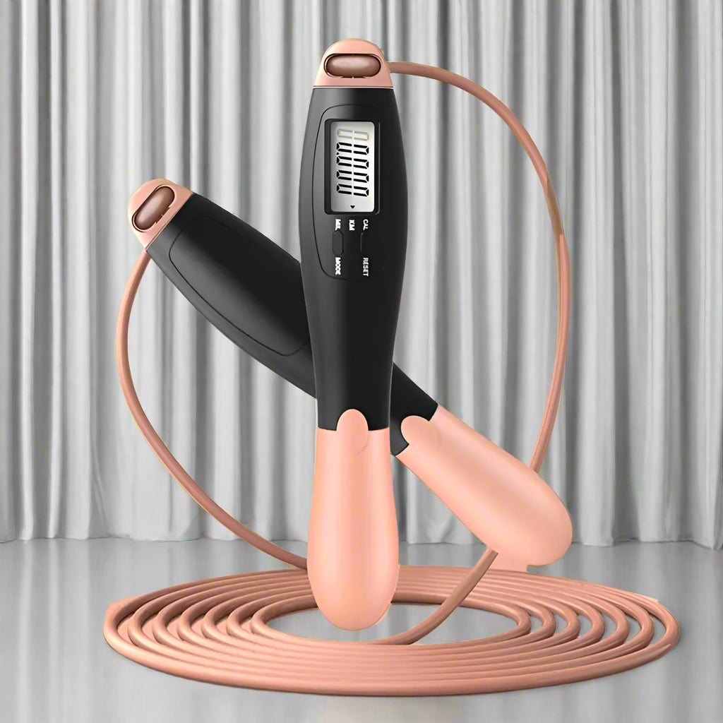 Smart Wireless Jump Rope with Weighted Ball and Counter