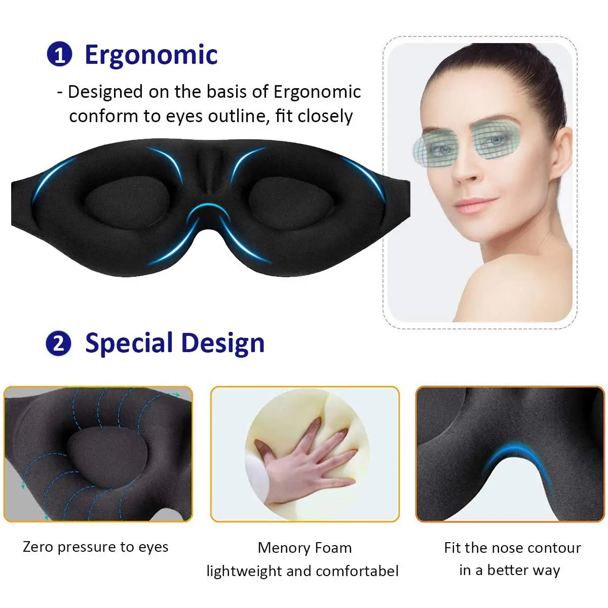 Optimal Rest Contoured Sleep Enhancer